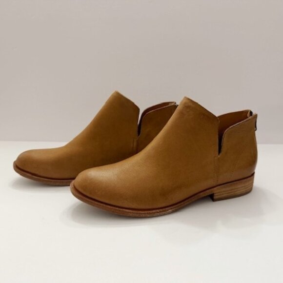 Kork-Ease Renny Ankle Bootie Boots Brown Leather Women's 10M Floor Model - Picture 1 of 8